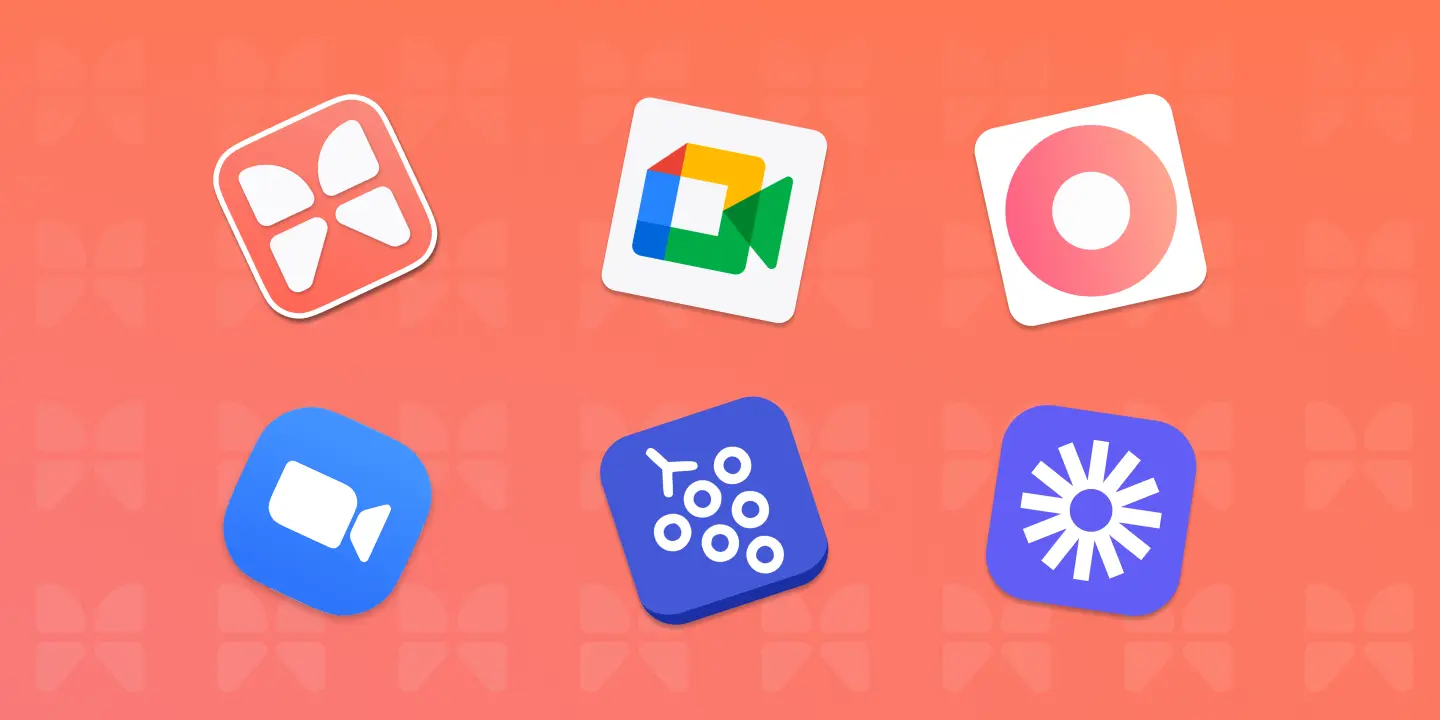 Image showing the Moot picks for the best apps for Video Meetings and Team Standups in 2022 - Moot, Zoom, Google Meet, Gather, Remotion, Loom.